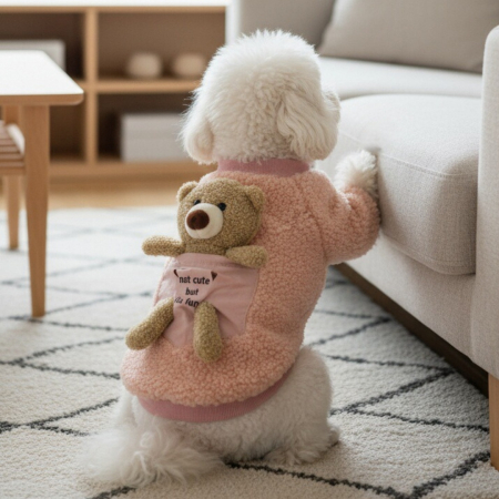 Animale de companie - Hanorac imblanit XINA2212roz