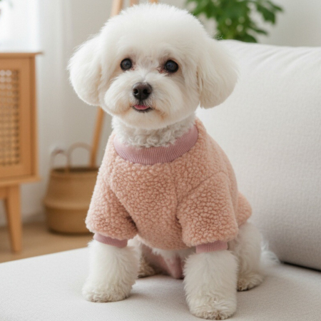 Animale de companie - Hanorac imblanit XINA2212roz