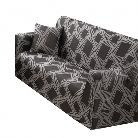 Huse scaune și canapele - Husa canapea din bumbac elastic pentru 2 persoane JHS06-2