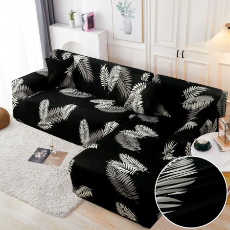 Huse scaune și canapele - Husa canapea din bumbac elastic pentru 3 persoane JHS05-3