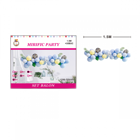 Baloane - Set 35 baloane pentru aranjament tip semiarcada 1.5 m TZ5153