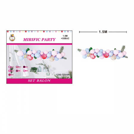 Baloane - Set 35 baloane pentru aranjament tip semiarcada 1.5 m TZ5154