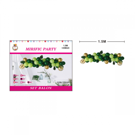 Baloane - Set 35 baloane pentru aranjament tip semiarcada 1.5 m TZ5157