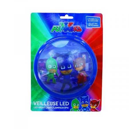 Jucării - Lampa de veghe camera copii cu LED 14 x 14 x 5 cm LQ2114albastru