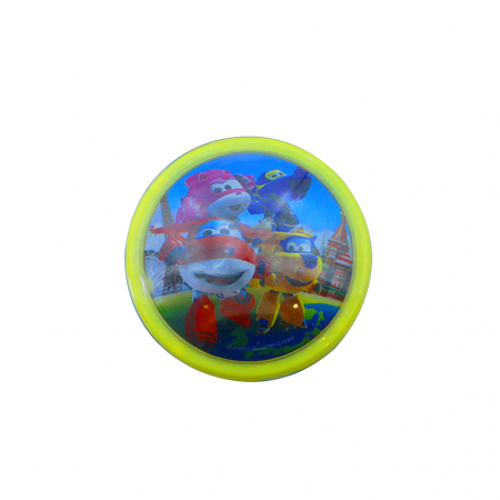 Jucării - Lampa de veghe camera copii cu LED 14 x 14 x 5 cm SUA402485galben