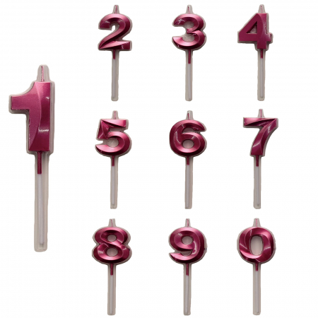 Articole party - Lumanare aniversara pentru tort 12 cm LZ2284