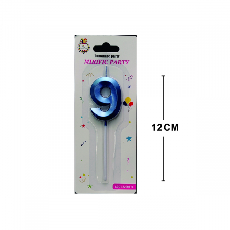 Lumânări tort - Lumanare aniversara pentru tort 12 cm LZ2294