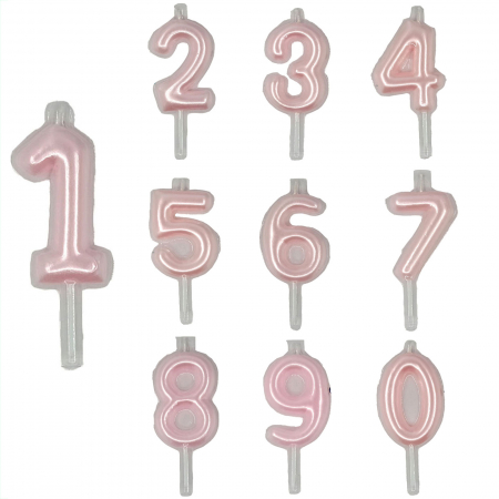 Articole party - Lumanare aniversara pentru tort 8 cm LZ2091