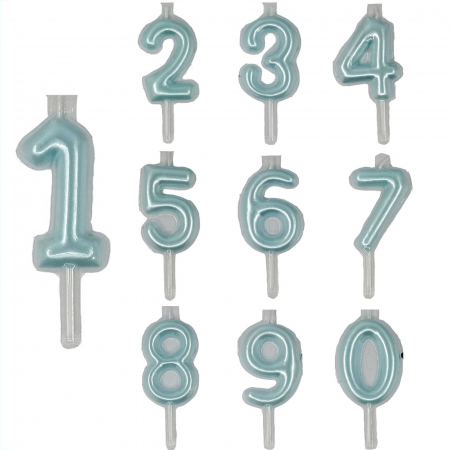 Articole party - Lumanare aniversara pentru tort 8 cm LZ2101