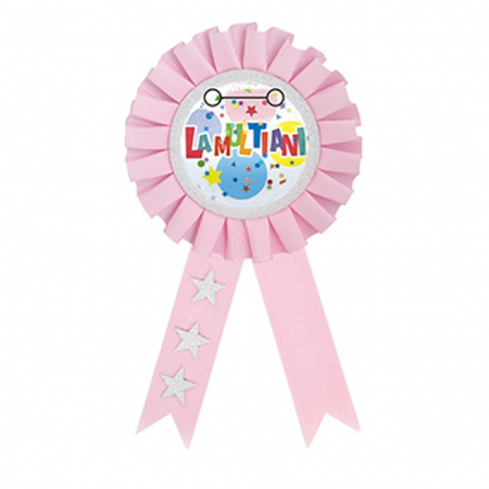 Accesorii party - Brosa aniversara ' La multi ani ' 20 x 11 cm QT9752