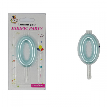 Lumanare aniversara pentru tort 8 cm LZ2101 [1]