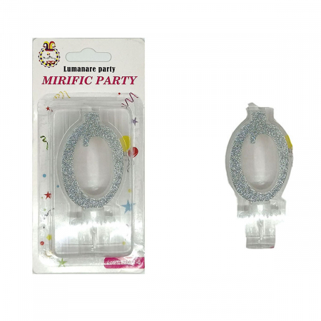 Articole party - Lumanare aniversara pentru tort 9 cm LZ2081