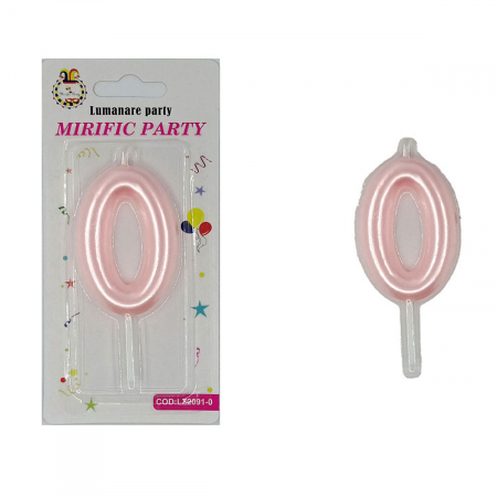 Articole party - Lumanare aniversara pentru tort 8 cm LZ2091