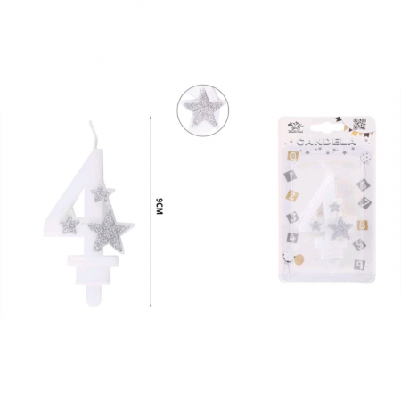 Articole party - Lumanare aniversara pentru tort 9 cm XXJ-EA0