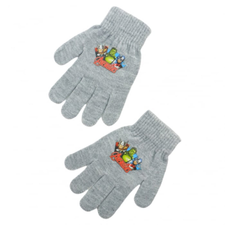Copii - Manusi tricotate „ Avengers ” HQ4303gri