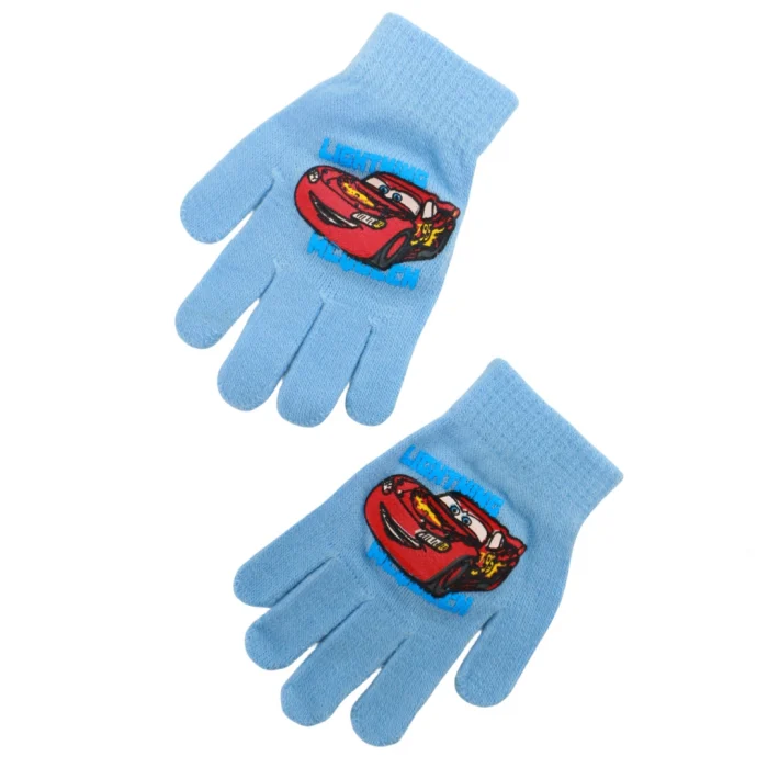 Mânuși - Manusi tricotate „ Cars ” NH4098albastru