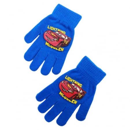 Mânuși - Manusi tricotate „ Cars ” NH4098bleumarin