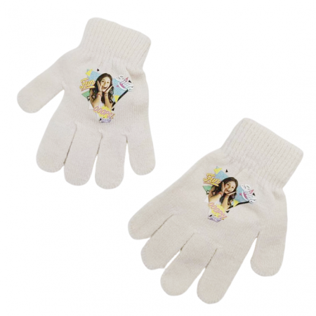 Mânuși - Manusi tricotate ' Soy Luna ' HQ4284alb