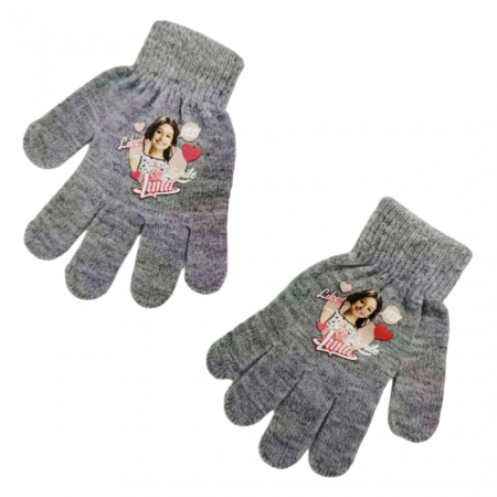 Accesorii copii - Manusi tricotate ' Soy Luna ' HQ4284gri