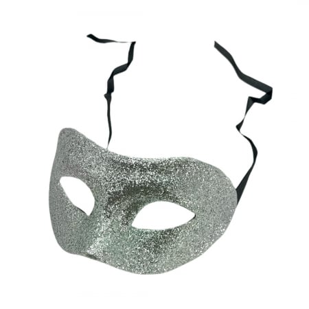 Accesorii erotică - Masca fantezista pentru carnaval / Halloween MAS-103argintiu