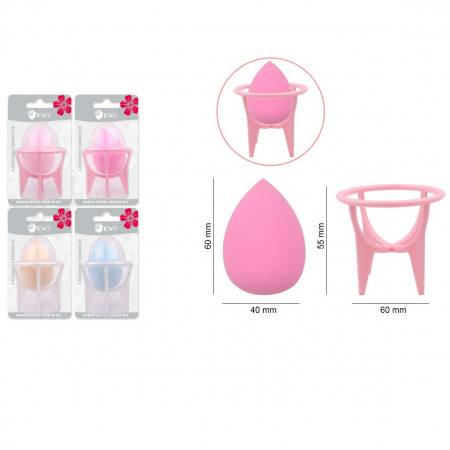 Cosmetice - Burete pentru fond de ten cu suport 081383