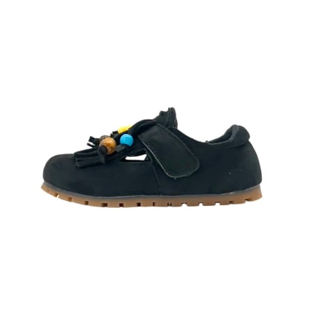 Copii - Mocasini cu franjuri FC-65negru