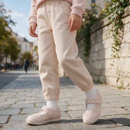 Pantofi de copii - Pantofi casual BK2581roz