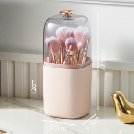Cosmetice - Organizator cosmetice cu 12 orificii individuale SHYE-6665roz