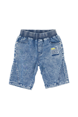 Pantaloni - Pantaloni scurti de blugi 8P-8083galben