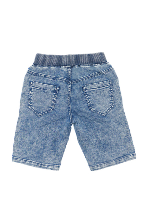 Pantaloni - Pantaloni scurti de blugi 8P-8083galben