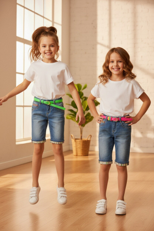 Pantaloni - Pantaloni scurti de blugi G40892