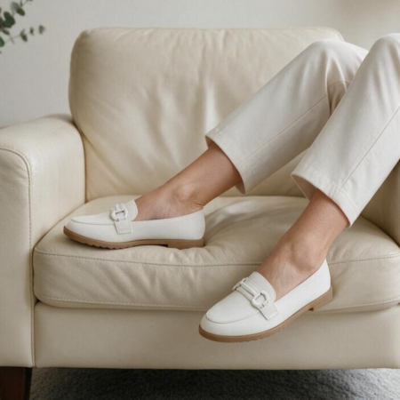 Damă - Pantofi casual 333-1alb