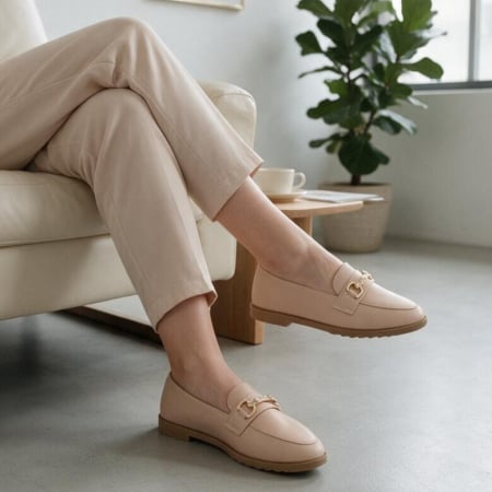 Pantofi casual de damă - Pantofi casual 333-2apricot