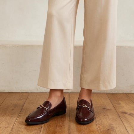 Damă - Pantofi casual H-10visiniu