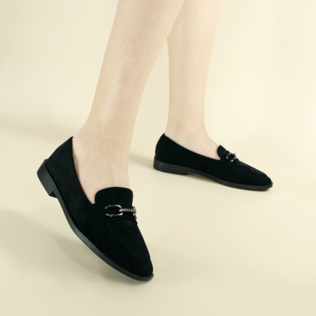 Pantofi casual de damă - Pantofi casual PD-73negru