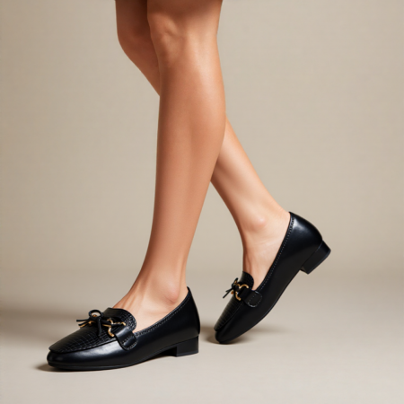 Pantofi casual de damă - Pantofi casual A23-571negru