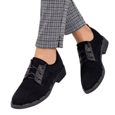 Damă - Pantofi casual A21-606negru