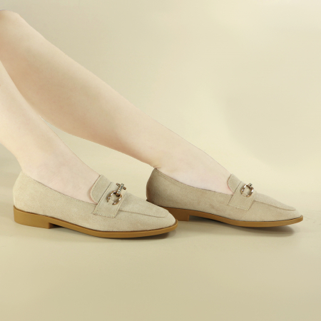 Pantofi casual de damă - Pantofi casual PD-73bej