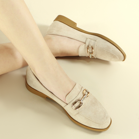 Pantofi casual de damă - Pantofi casual PD-73bej