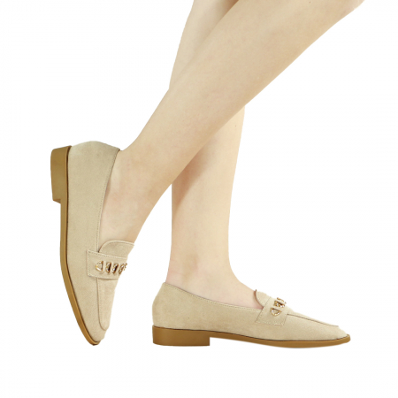 Pantofi casual de damă - Pantofi casual PD-75bej