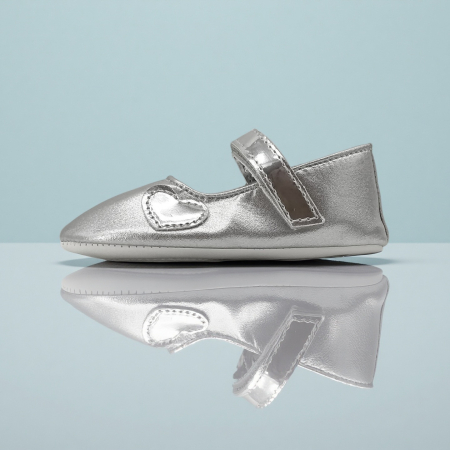 Copii - Pantofi casual primii pasi YC187argintiu