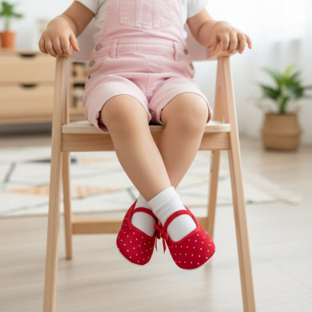 Copii - Pantofi casual primii pasi Y152rosu