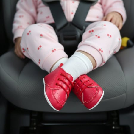 Copii - Pantofi casual primii pasi Y159rosu