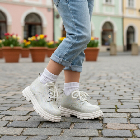 Pantofi de copii - Pantofi casual XA-124alb