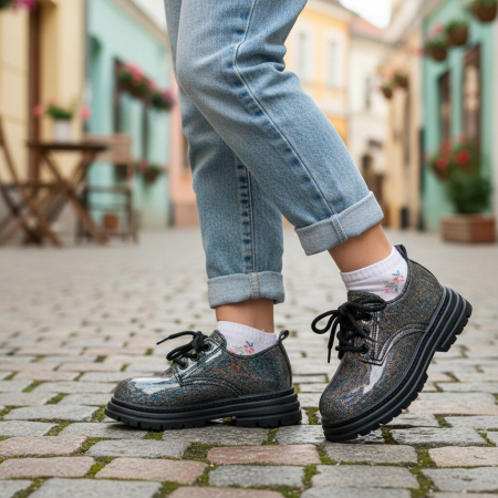 Pantofi de copii - Pantofi casual XA-124negru