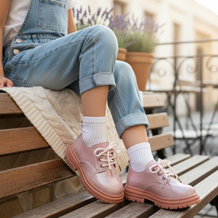 Pantofi de copii - Pantofi casual XA-124roz