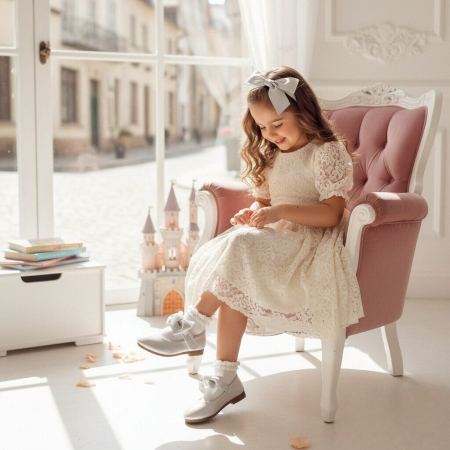 Pantofi de copii - Pantofi casual XA-13-14argintiu