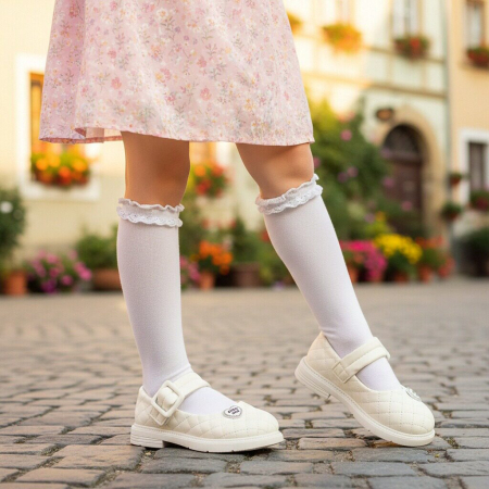 Pantofi de copii - Pantofi casual XA-25-26alb