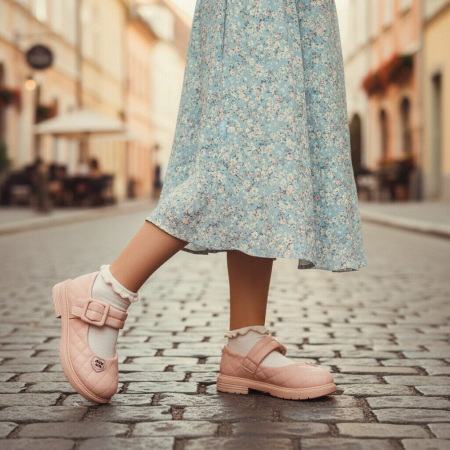 Pantofi de copii - Pantofi casual XA-25-26roz