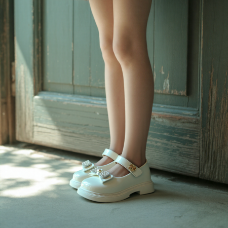Pantofi de copii - Pantofi casual XA-2542alb